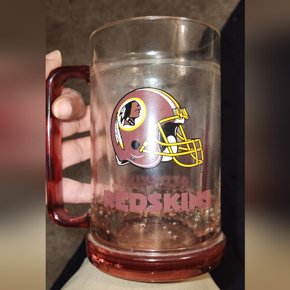 Vintage Washington Redskins Freezer Mug